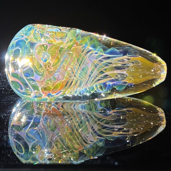 Shop Gold Fume Egg Spoon in australian