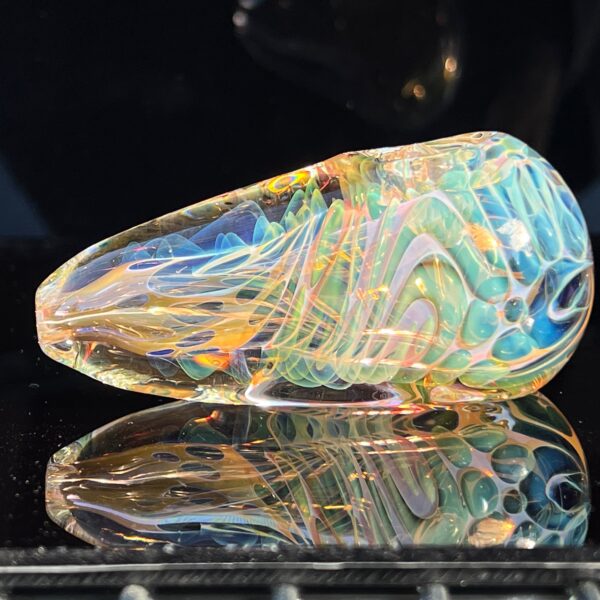 Shop Gold Fume Egg Spoon in australian
