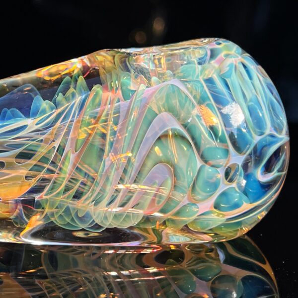Shop Gold Fume Egg Spoon in australian