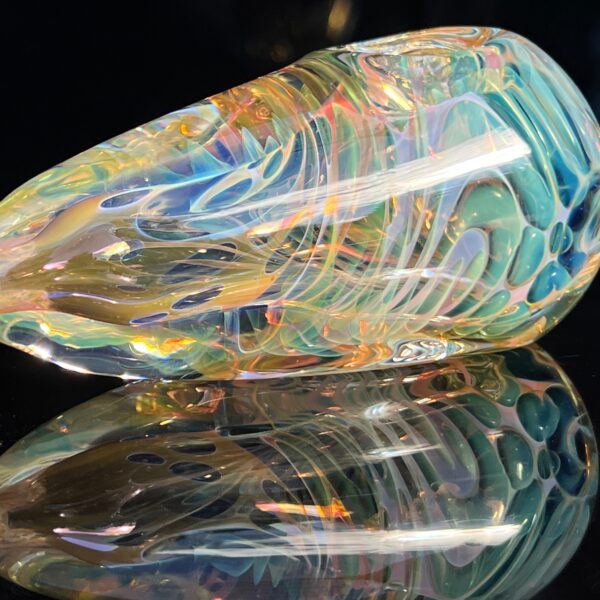 Shop Gold Fume Egg Spoon in australian