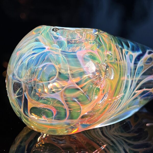 Shop Gold Fume Egg Spoon in australian