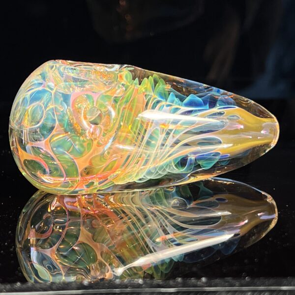 Shop Gold Fume Egg Spoon in australian