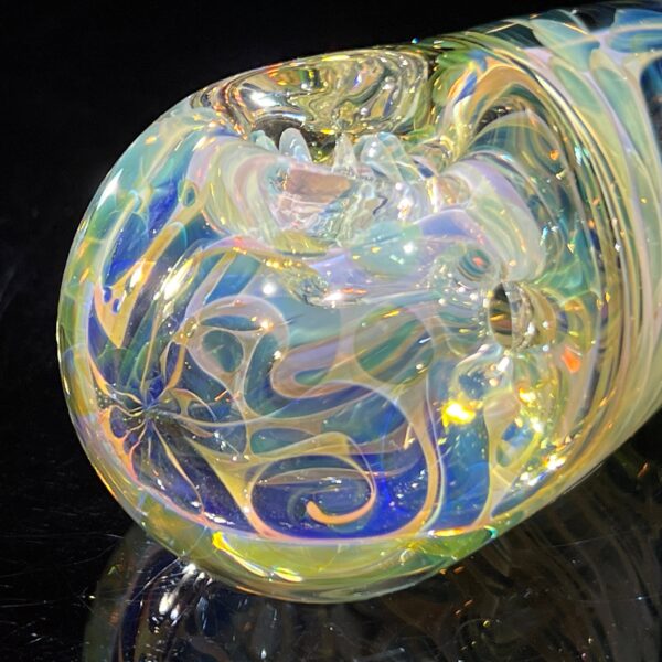 Shop Gold Fume Egg Spoon in australian