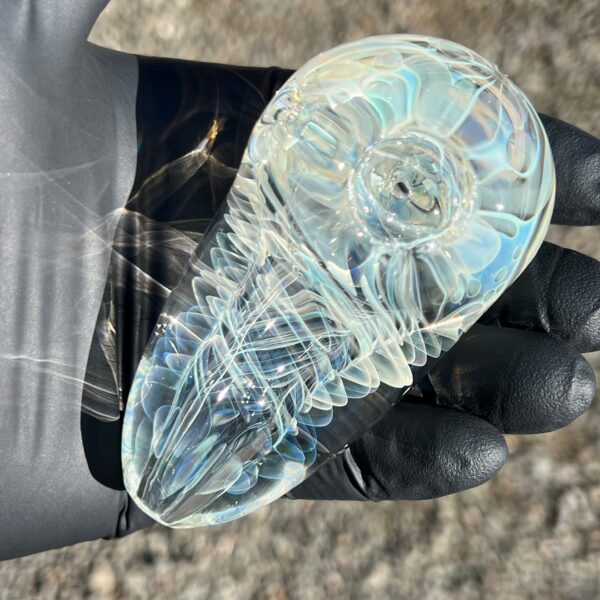 Shop Silver Fume Egg Spoon in australian