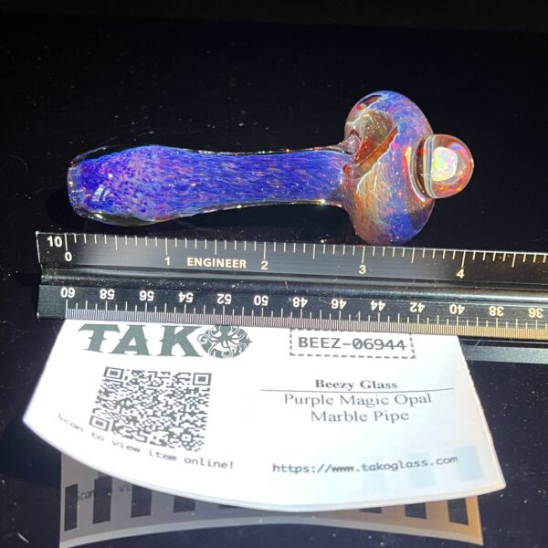 Shop Purple Magic Opal Marble Pipe in australian