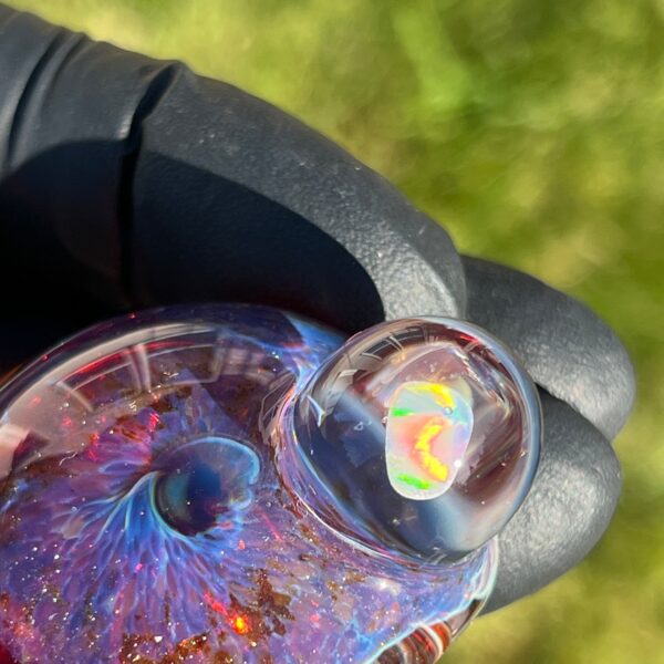 Shop Purple Magic Opal Marble Pipe in australian