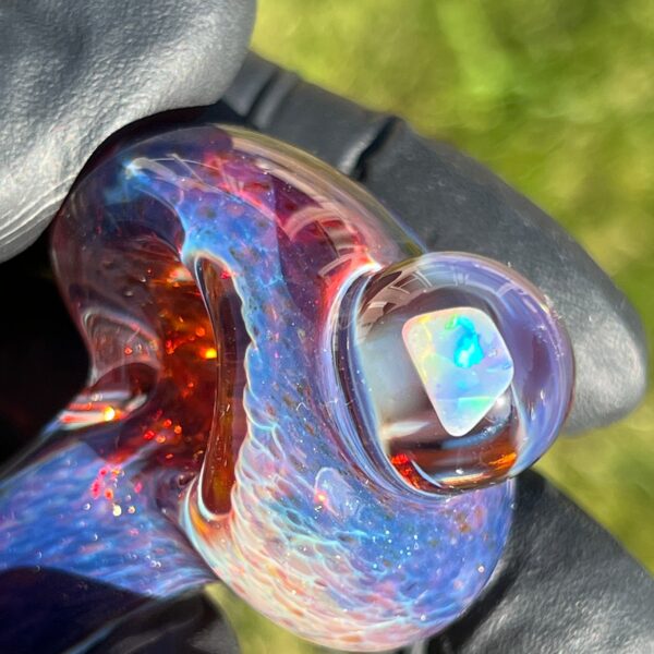 Shop Purple Magic Opal Marble Pipe in australian