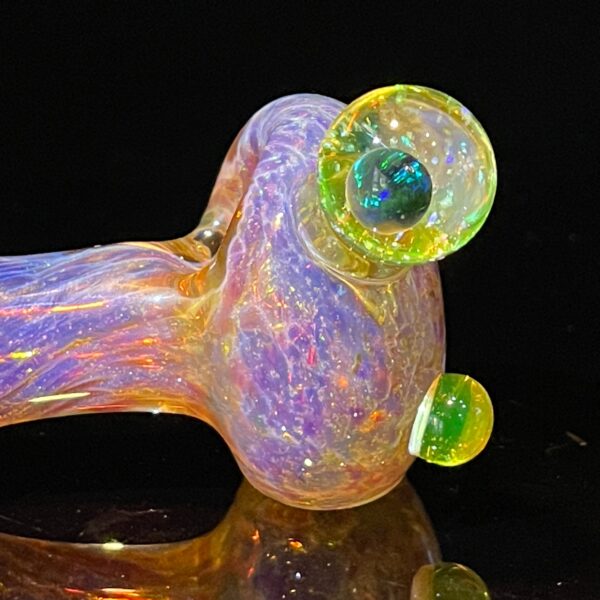 Shop Purple Nebula Large Ion Black Opal Pipe in australian