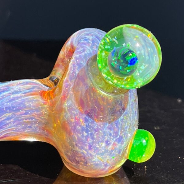 Shop Purple Nebula Large Ion Black Opal Pipe in australian
