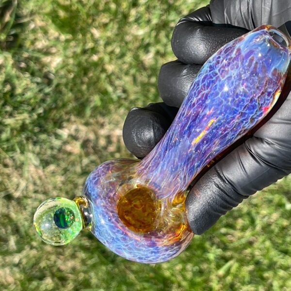 Shop Purple Nebula Large Ion Black Opal Pipe in australian