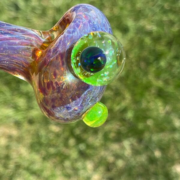 Shop Purple Nebula Large Ion Black Opal Pipe in australian