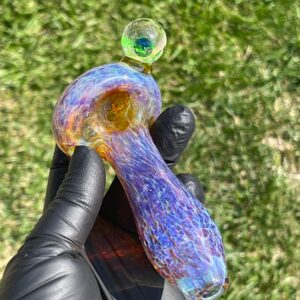 Shop Purple Nebula Large Ion Black Opal Pipe in australian