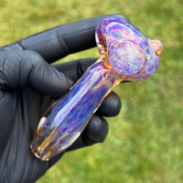 Shop Purple Ghost Crushed Opal Marble Pipe in australian