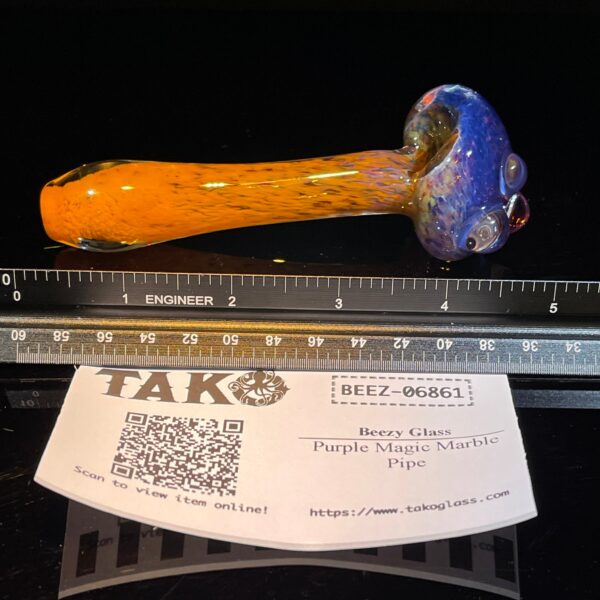 Shop Purple Magic Marble Pipe in australian