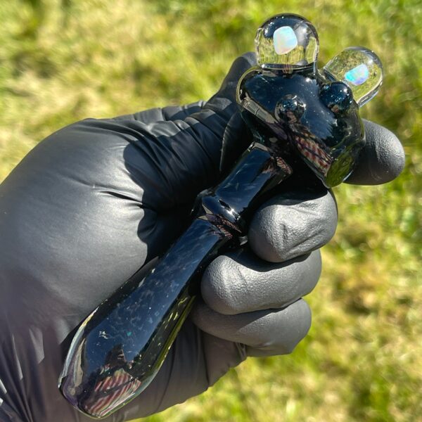 Shop Black Double Opal Pipe in australian