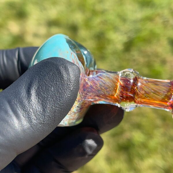 Shop Purple Magic Blue Frit Pipe in australian