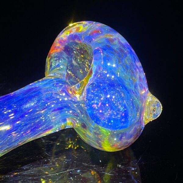 Shop Large Purple Ghost Pipe with Crushed Opal Marble in australian