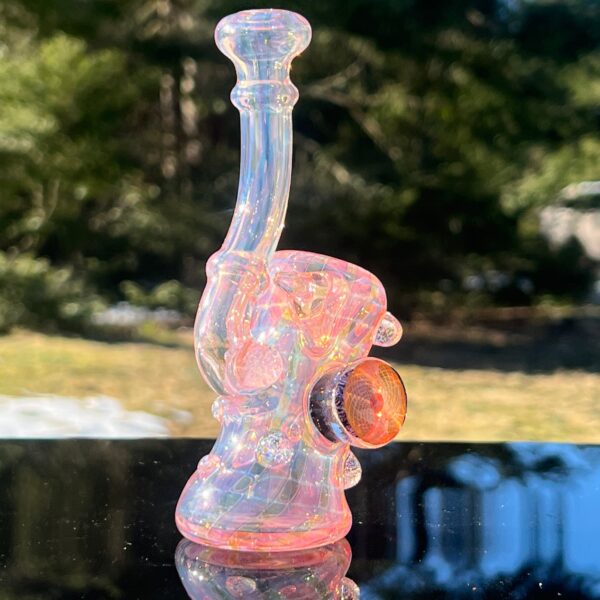 Shop Gold Fumed Stand-Up Dry Pipe in australian