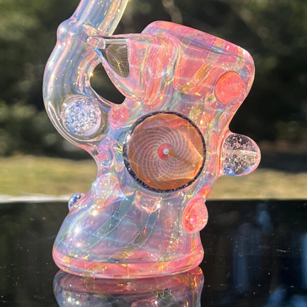 Shop Gold Fumed Stand-Up Dry Pipe in australian