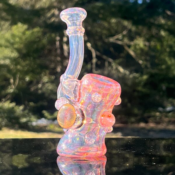Shop Gold Fumed Stand-Up Dry Pipe in australian