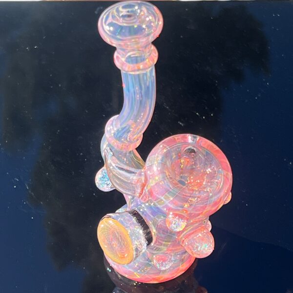 Shop Gold Fumed Stand-Up Dry Pipe in australian
