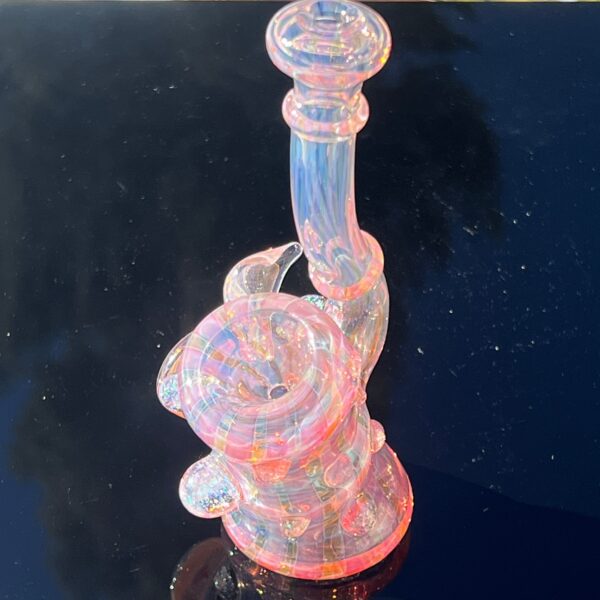 Shop Gold Fumed Stand-Up Dry Pipe in australian