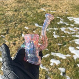 Shop Gold Fumed Stand-Up Dry Pipe in australian