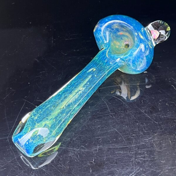 Shop Blue Frit Opal Pipe in australian