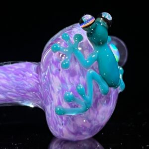 Shop Purple Fancy Opal Frog Spoon in australian