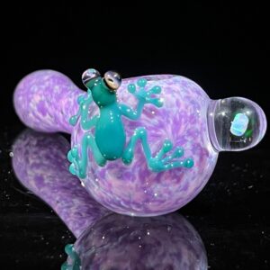 Shop Purple Fancy Opal Frog Spoon in australian