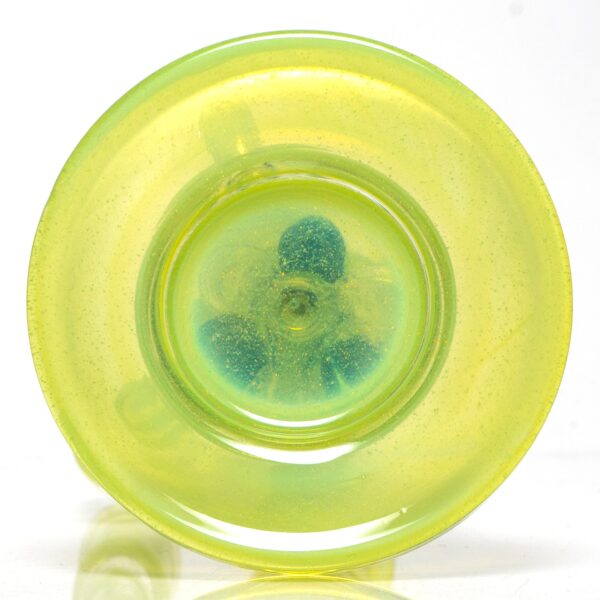 Shop Ill Glass - Custom Flux Cycler w/ Stabilization Pylons - Opal Lime & Crushed Opal in australian