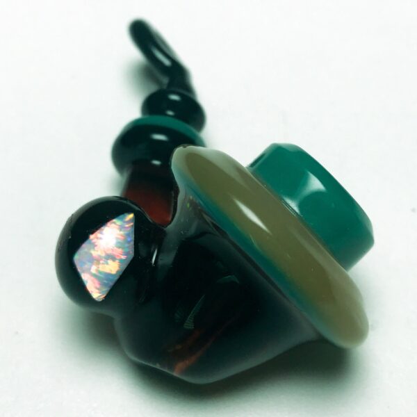 Shop J Mass - Sherlock Carb Cap - Aqua, Peach & Sienna Brown in australian