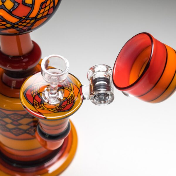 Shop Jred - Fire Hatchet Encalmo Bubbler in australian