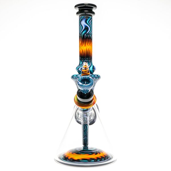 Shop Jake C - Beaker - Double Layer Fire on Water - Grape Accents in australian