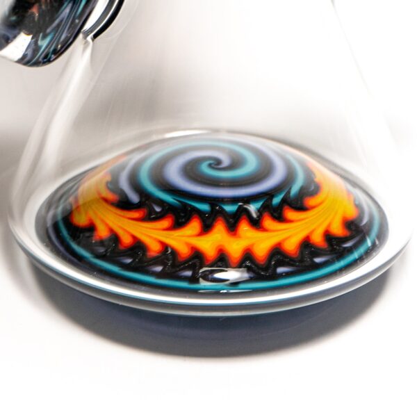 Shop Jake C - Beaker - Double Layer Fire on Water - Grape Accents in australian
