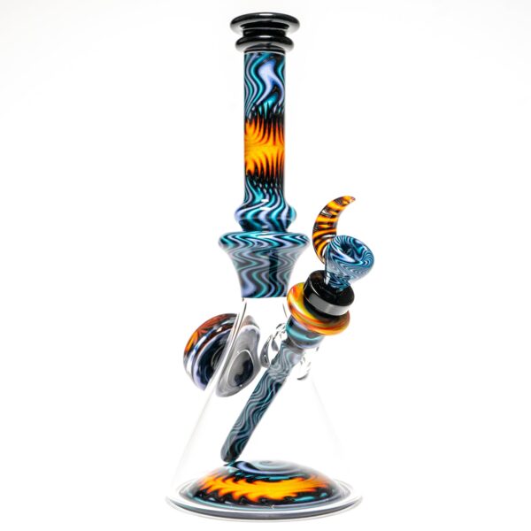 Shop Jake C - Beaker - Double Layer Fire on Water - Grape Accents in australian
