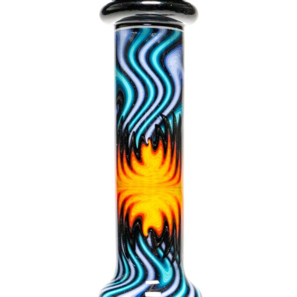Shop Jake C - Beaker - Double Layer Fire on Water - Grape Accents in australian