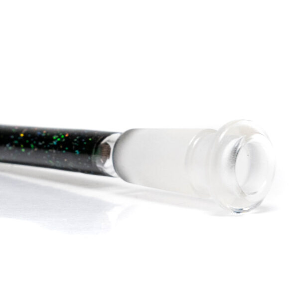Shop Jakers Glass - Worked Mini Beaker - Crushed Opal & Rasta Reversal in australian