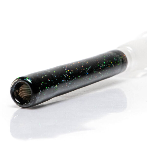 Shop Jakers Glass - Worked Mini Beaker - Crushed Opal & Rasta Reversal in australian