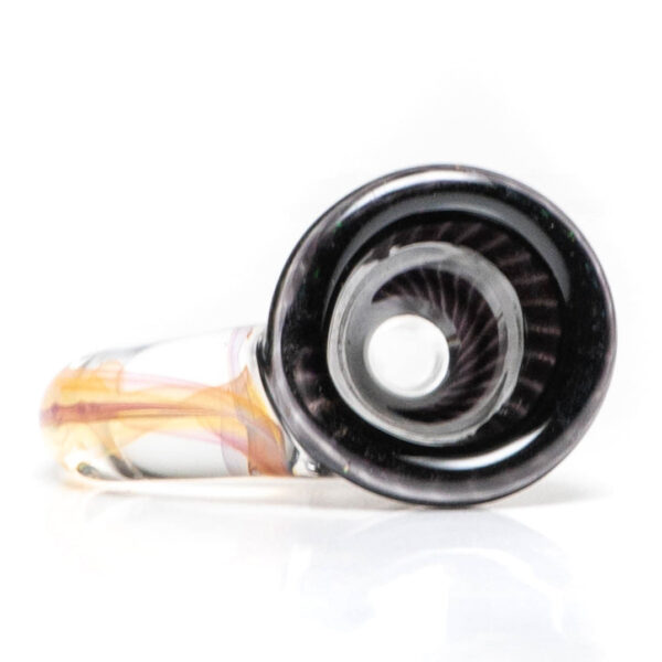 Shop Jakers Glass - Worked Mini Beaker - Crushed Opal & Rainbow Wag in australian