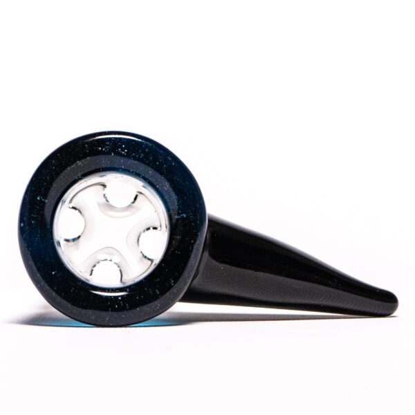 Shop Kenta Kito - Single Hole Slide - 18mm - Electric Blue Velvet & Black in australian