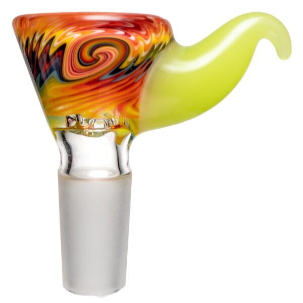 Shop Kevin Howell - Martini Slide - 4 Hole - 14mm - Fire & Rainbow w/ Antidote in australian