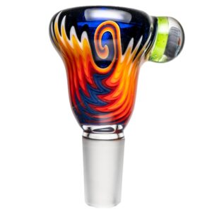 Shop Kevin Howell - Push Slide - 14mm - Cobalt w/ Purple & Fire Linework in australian