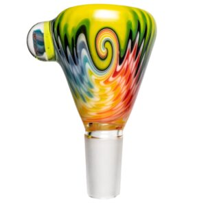 Shop Kevin Howell - Push Slide - 14mm - Lemon Drop, Green & Fruit Stripe Linework in australian
