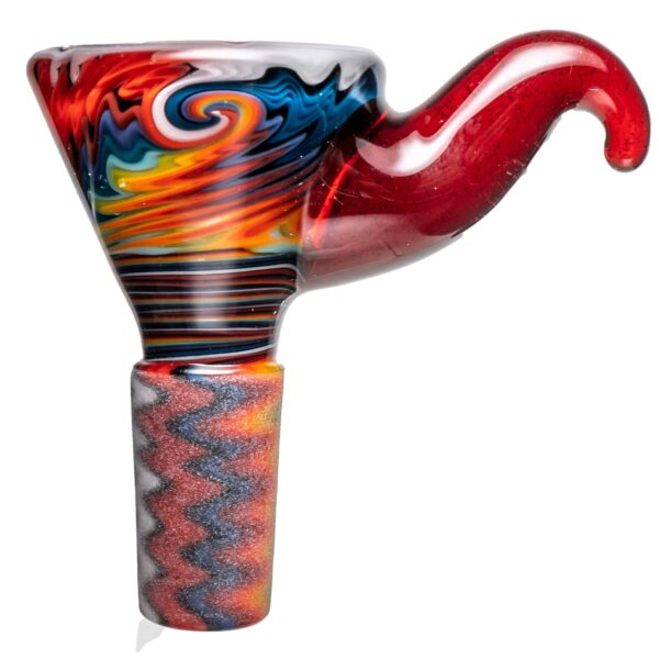 Shop Kevin Howell - Martini Slide w/ Worked Joint - 4 Hole - 14mm - Pomegranate in australian