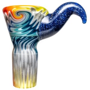 Shop Kevin Howell - Martini Slide w/ Worked Joint - 4 Hole - 18mm - Blue Blizard in australian
