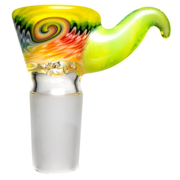 Shop Kevin Howell - Martini Slide - 4 Hole - 18mm - Lemon Drop & Fruit Stripe w/ Slyme in australian