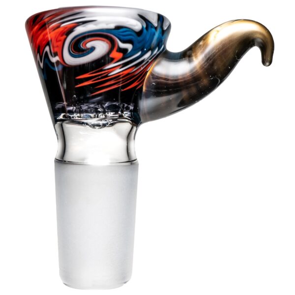 Shop Kevin Howell - Martini Slide - 4 Hole - 18mm - Grateful Linework w/ Electrum in australian