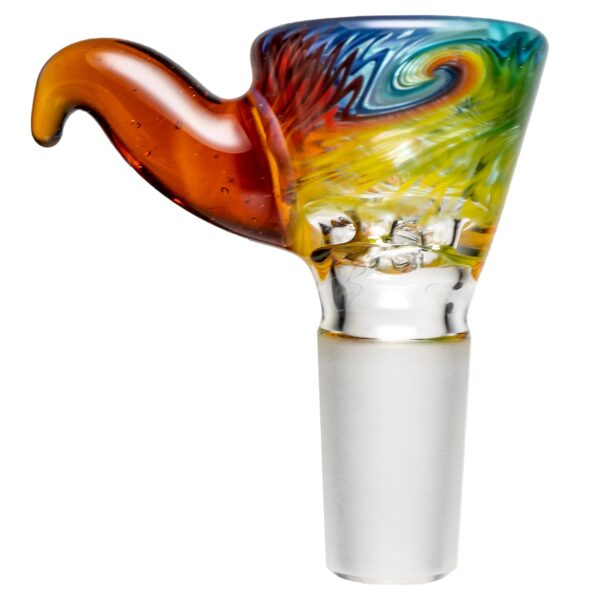 Shop Kevin Howell - Martini Slide - 4 Hole - 14mm - Fade to Clear w/ Agate in australian