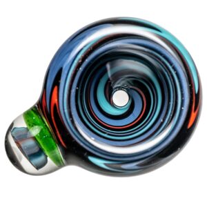 Shop Kevin Howell - Push Slide - 14mm - Aqua, Red & Purple Linework in australian